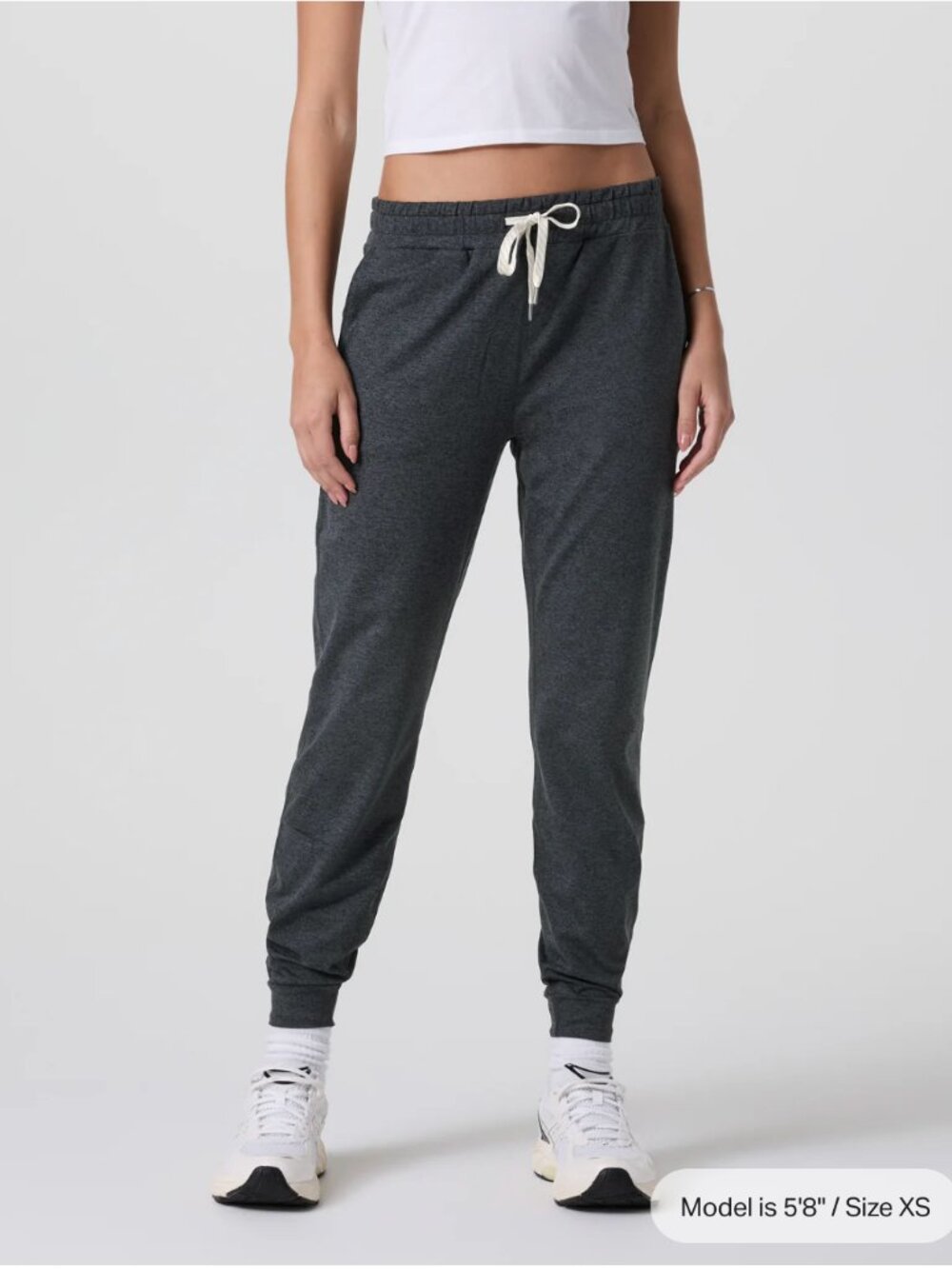 Vuori Heather grey performance joggers - XS